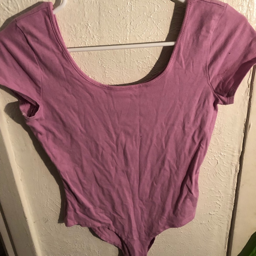 Pink bodysuit